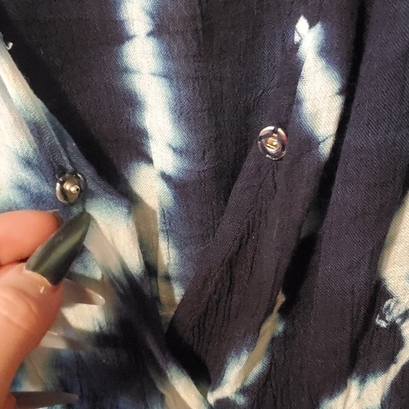 Two brand new never used without tags women's Earthbound Trading Co. Rompers! - Picture 5 of 14